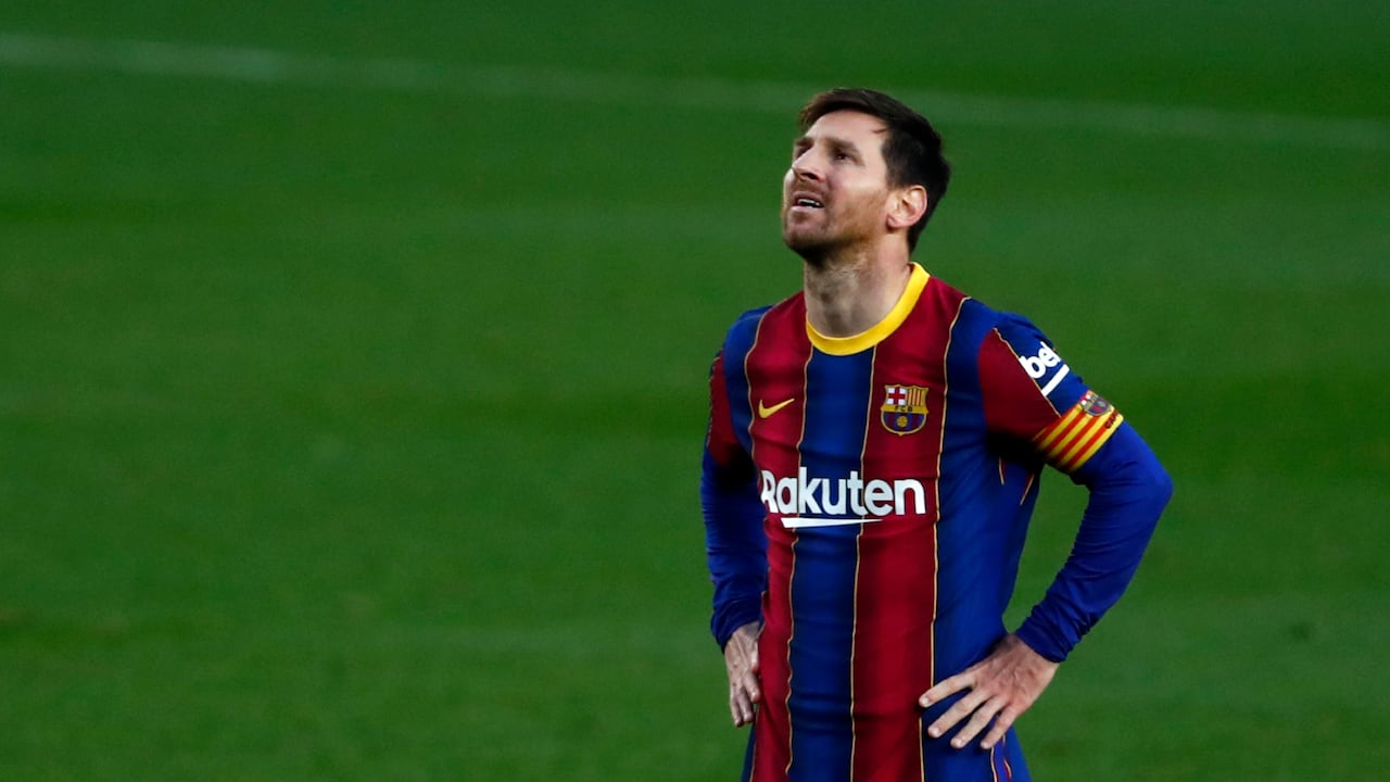 Lionel Messi jugó 17 años con el FC Barcelona.