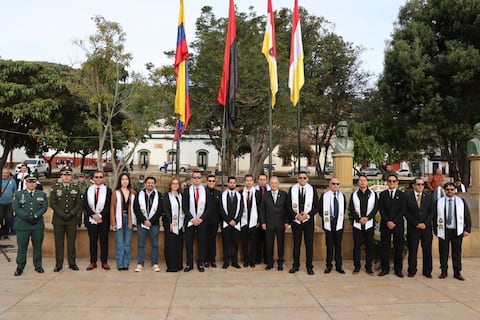 La Universidad de Pamplona celebró sus 65 años de trayectoria con la participación de autoridades de distintos sectores.
