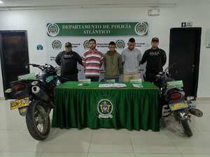 Integrantes del Clan del Golfo capturados.