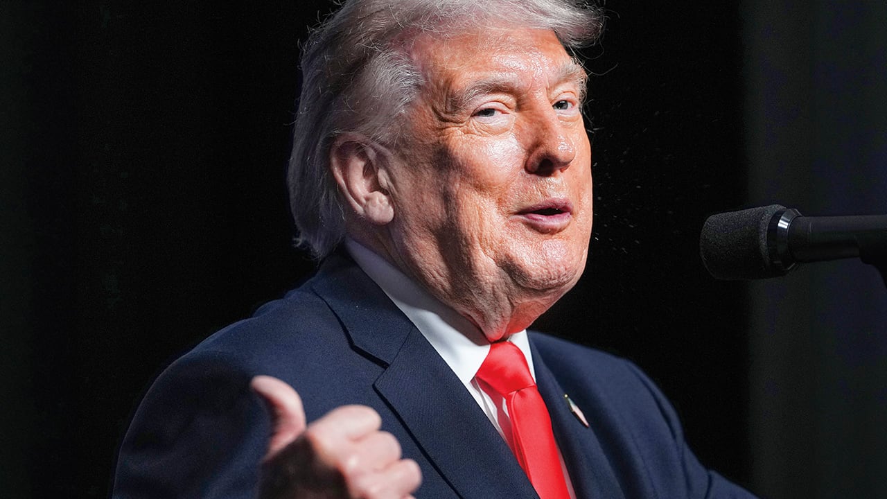 Donald Trump, presidente de Estados Unidos.