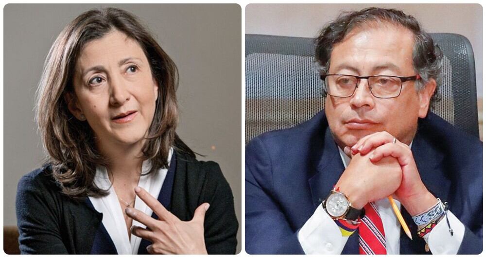 Ingrid Betancourt y Gustavo Petro.