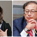 Ingrid Betancourt y Gustavo Petro.