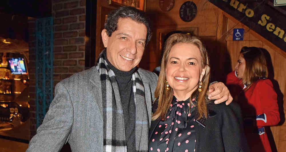 José Félix Lafaurie y Priscila Cabrales.