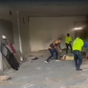 Así fue le operativo de la Policía en Juan Mina.