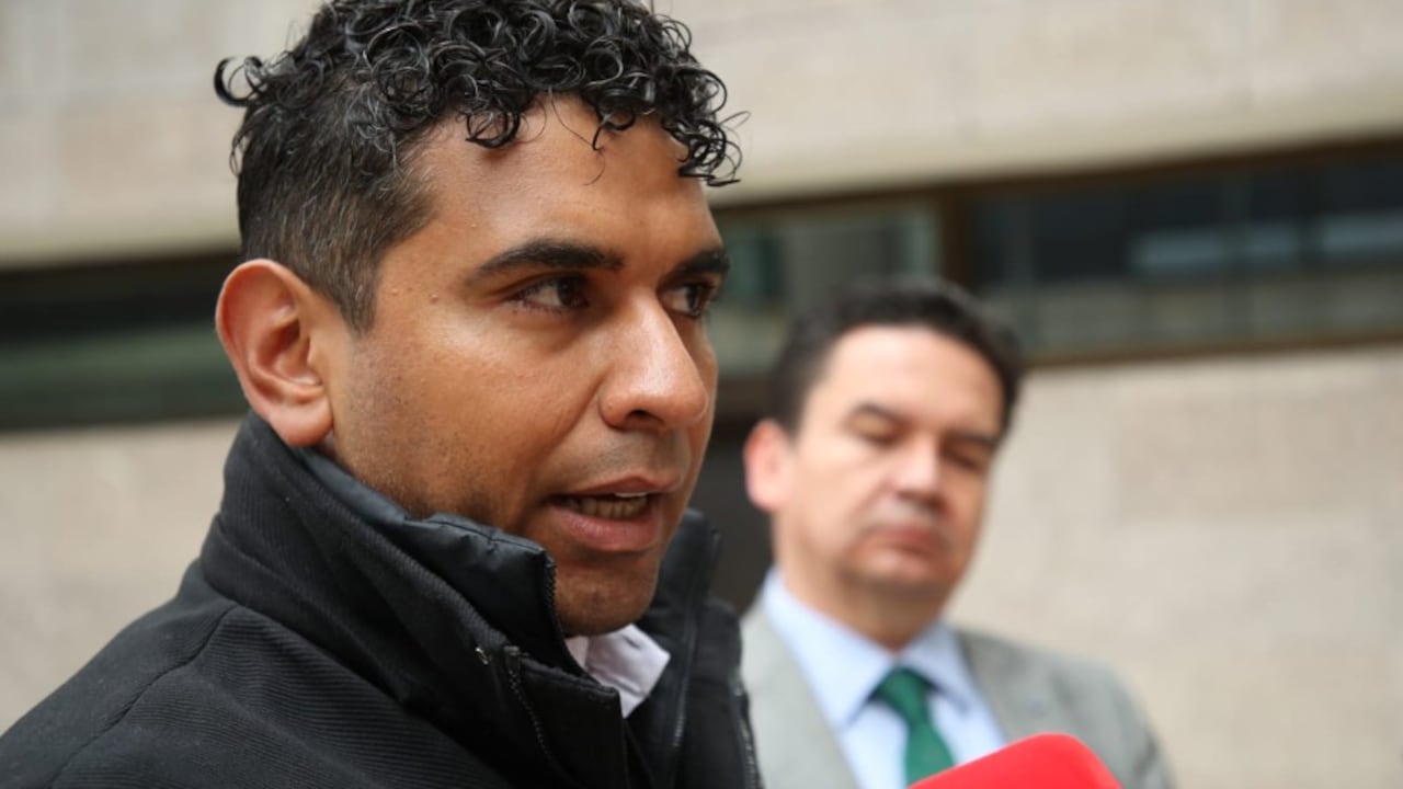El congresista David Racero rinde indagatoria ante la Sala de Instrucción de la Corte Suprema de Justicia.