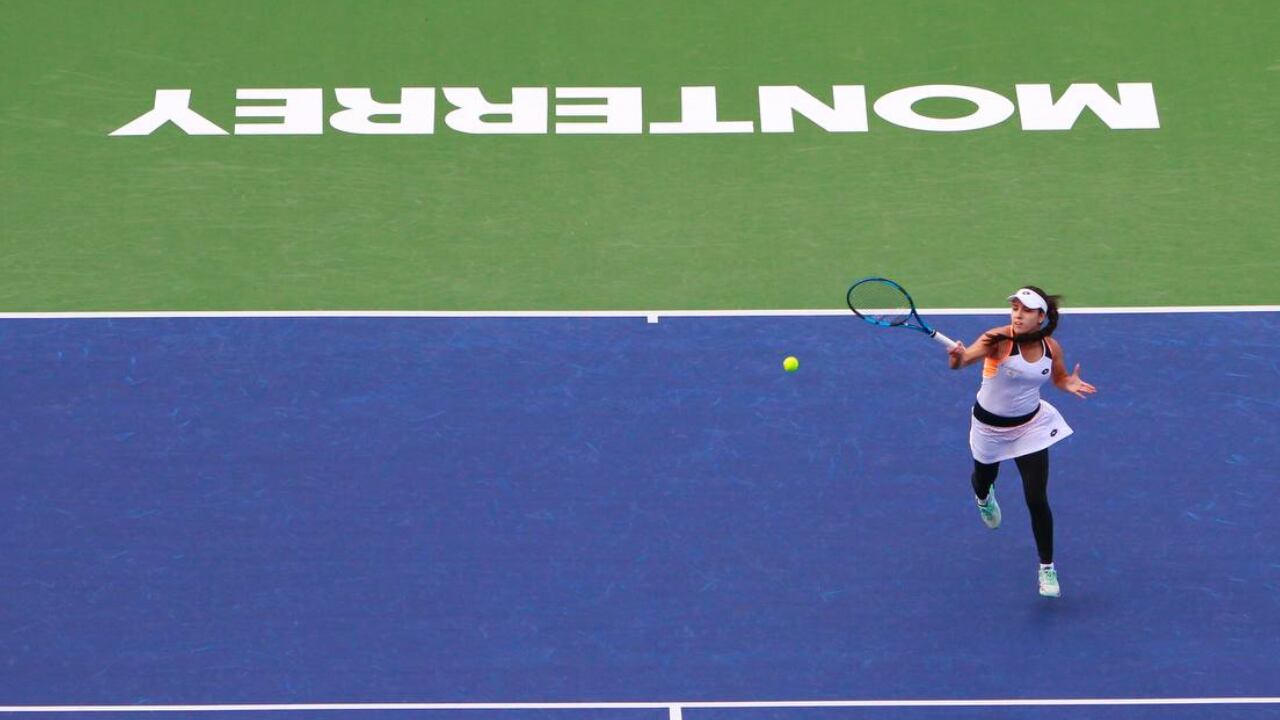 Camila Osorio se encuentra en fase de octavos de final del Abierto de Monterrey
