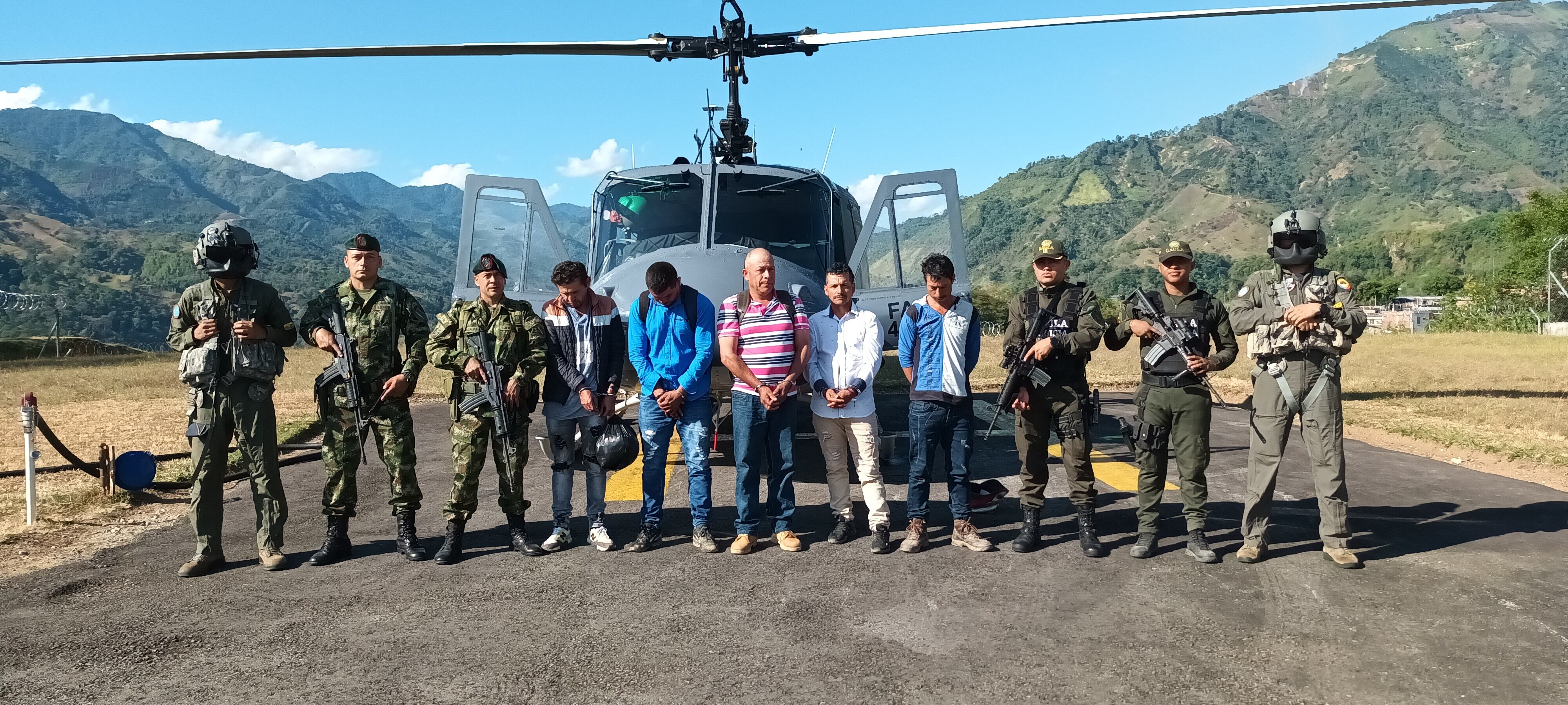 Contundente golpe a disidencias de las Farc: 5 presuntos integrantes fueron capturados en Tolima