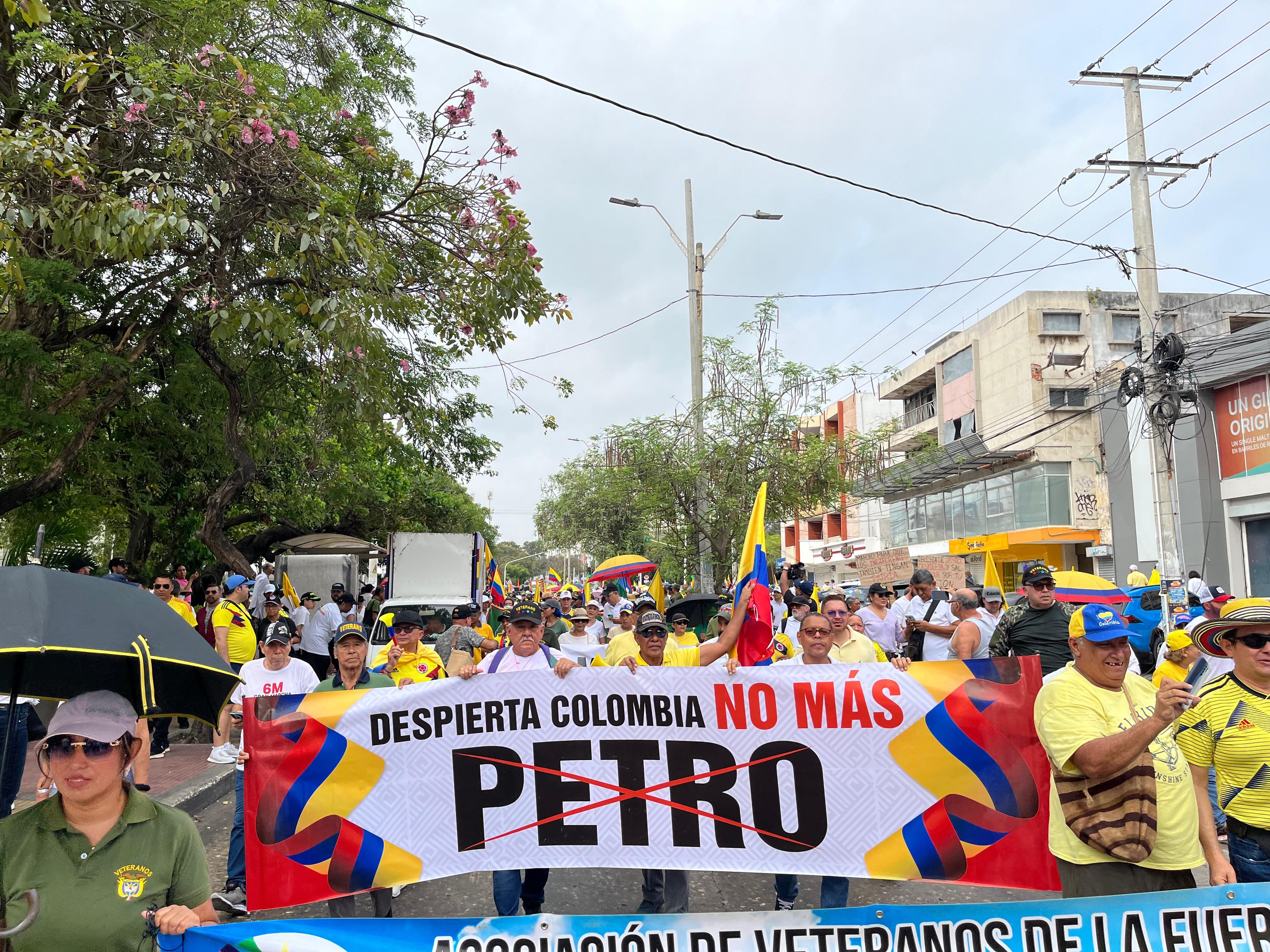 Marchas en Barranquilla