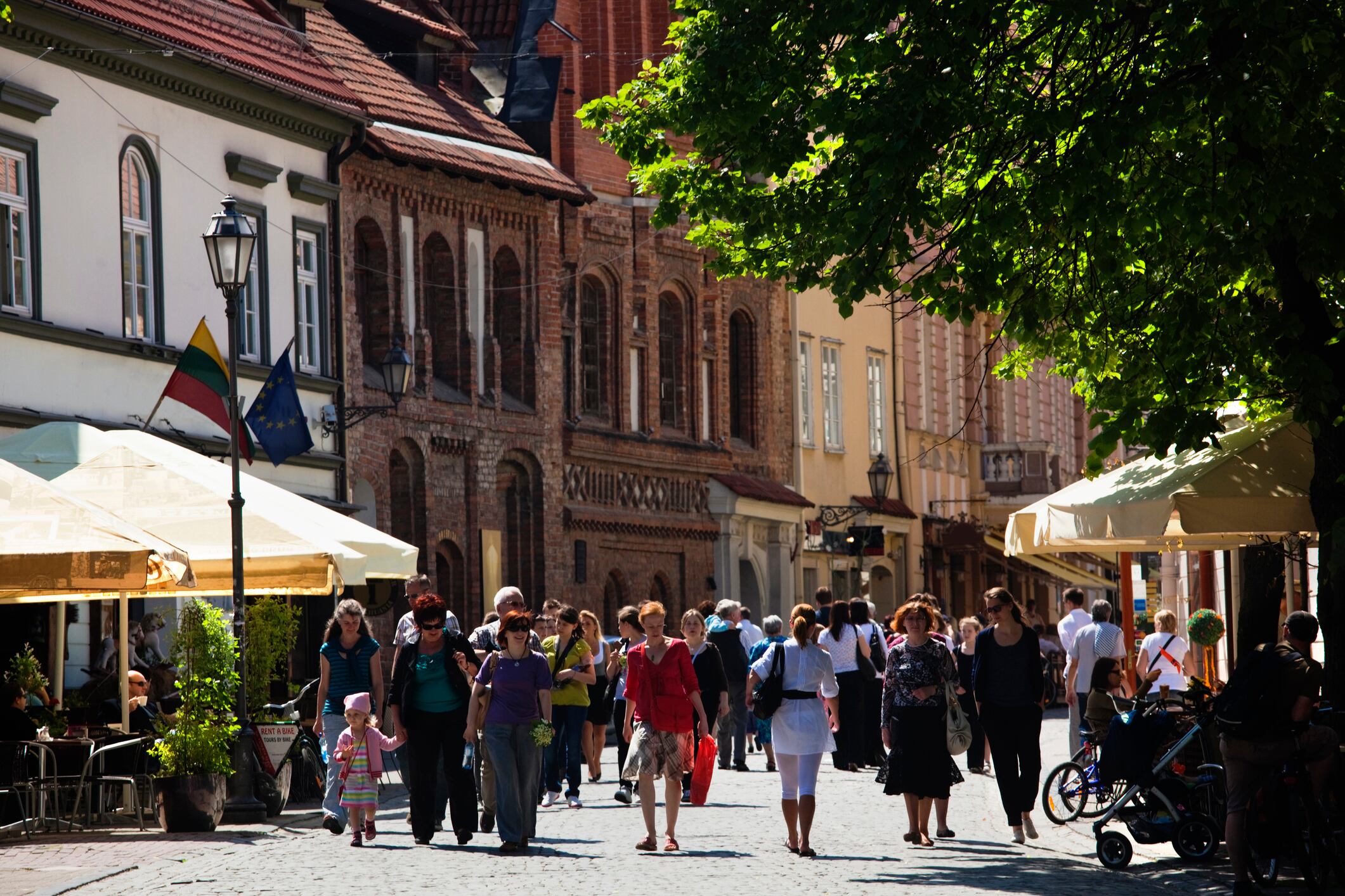 Vilna, en lituano Vilnius, capital de Lituania