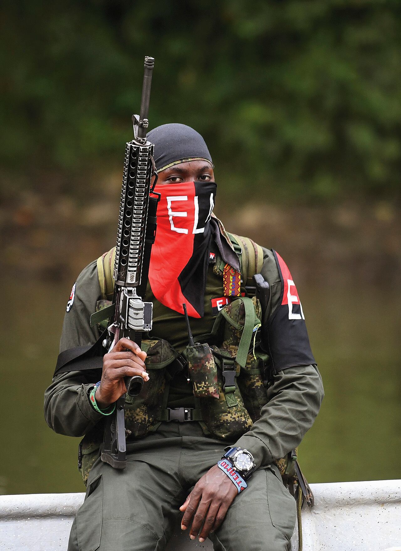 Guerrilleros del ELN.