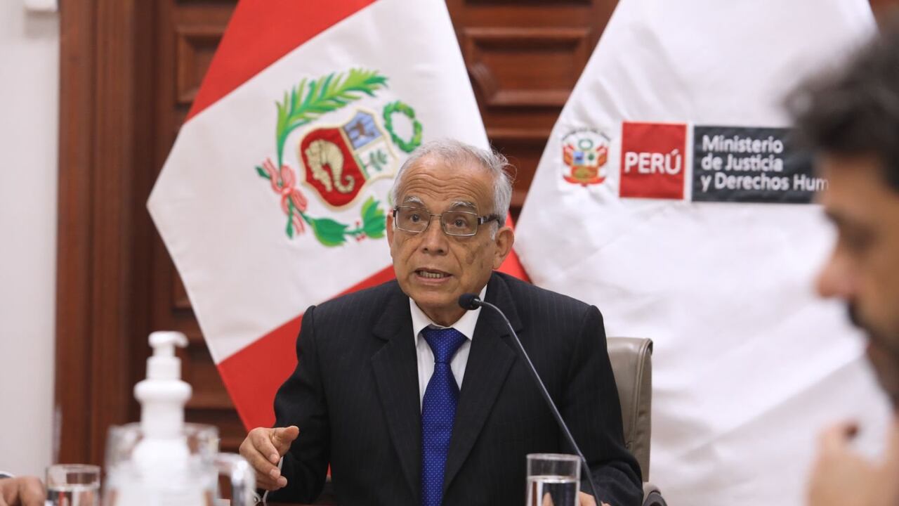 Aníbal Torres, primer ministro de Perú.