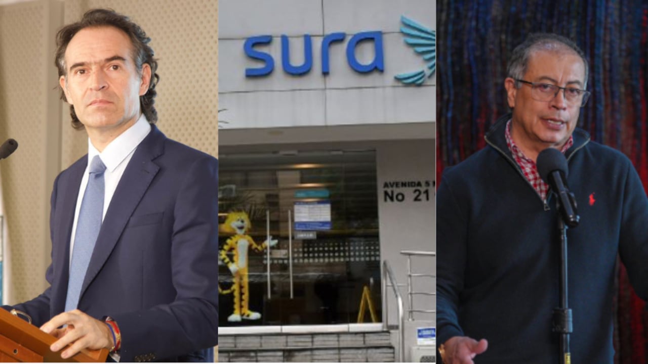 Fico Gutiérrez reacciona a decisión de Sura y culpa a Petro del colapso del sistema.