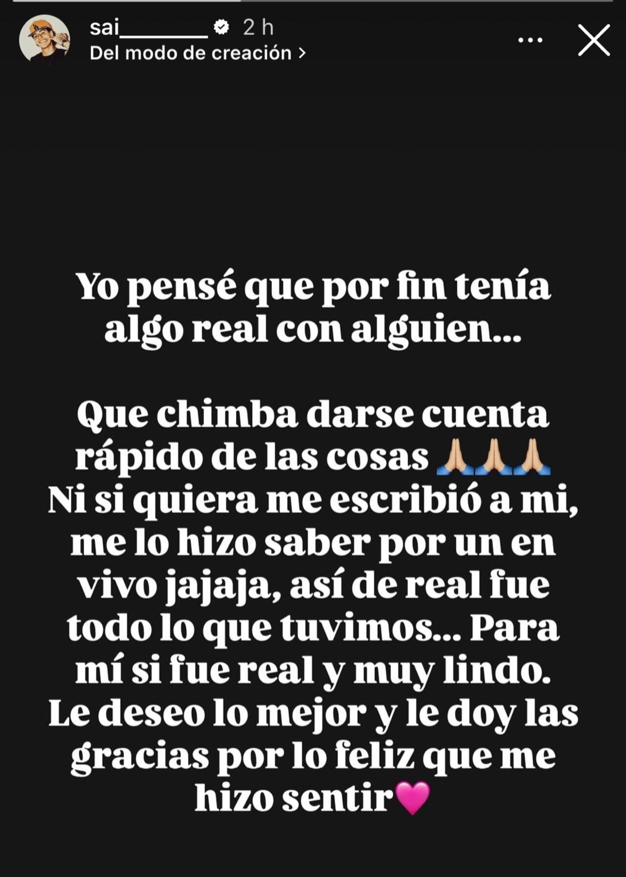 Simón Trujillo respondió a la polémica por su distanciamiento con Yeri Mua.
