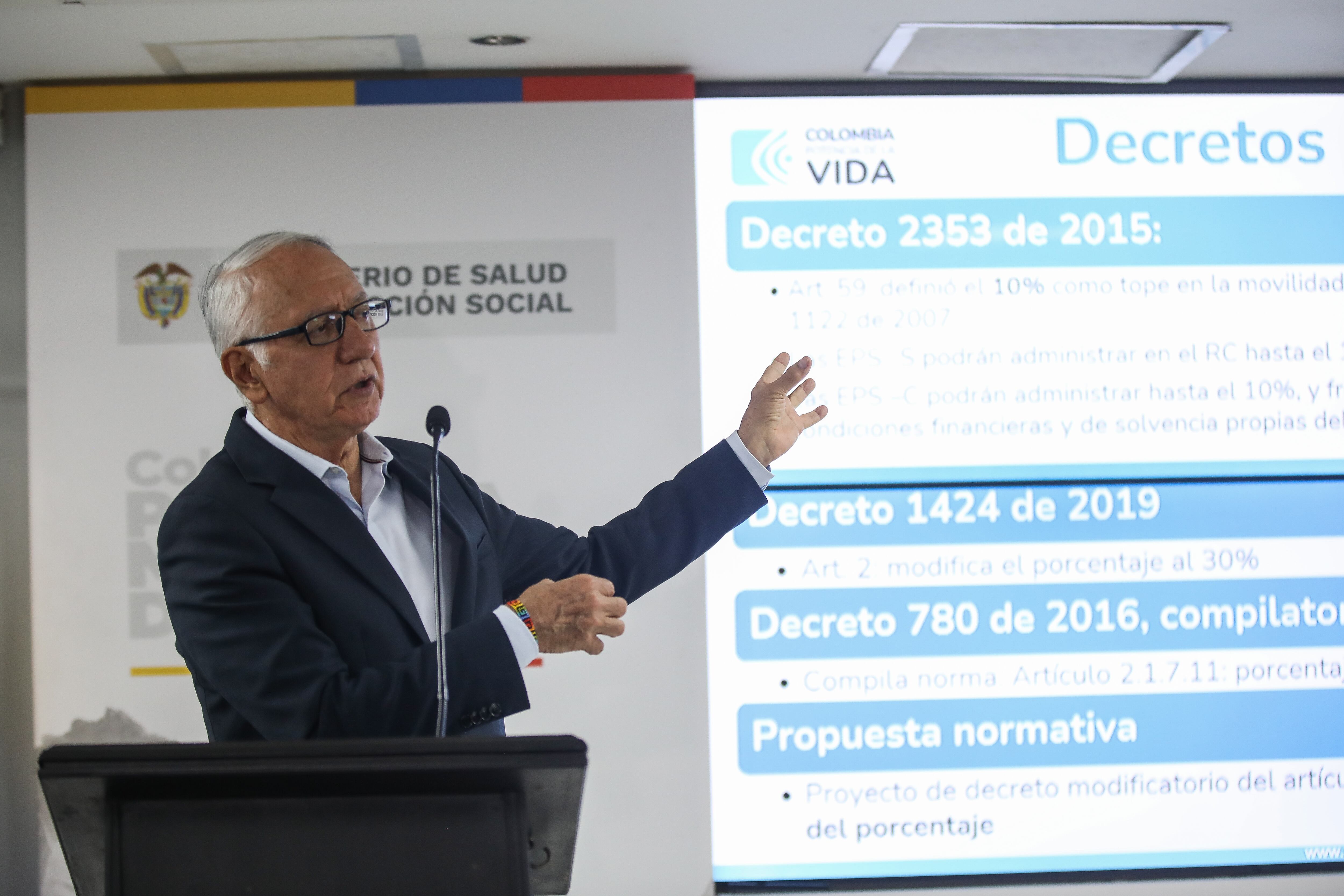 Rueda de Prensa Ministerio de Salud