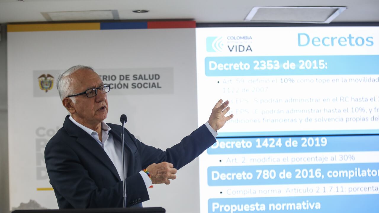 El ministro de Salud Guillermo Alfonso Jaramillo anunció que ya firmó el decreto.