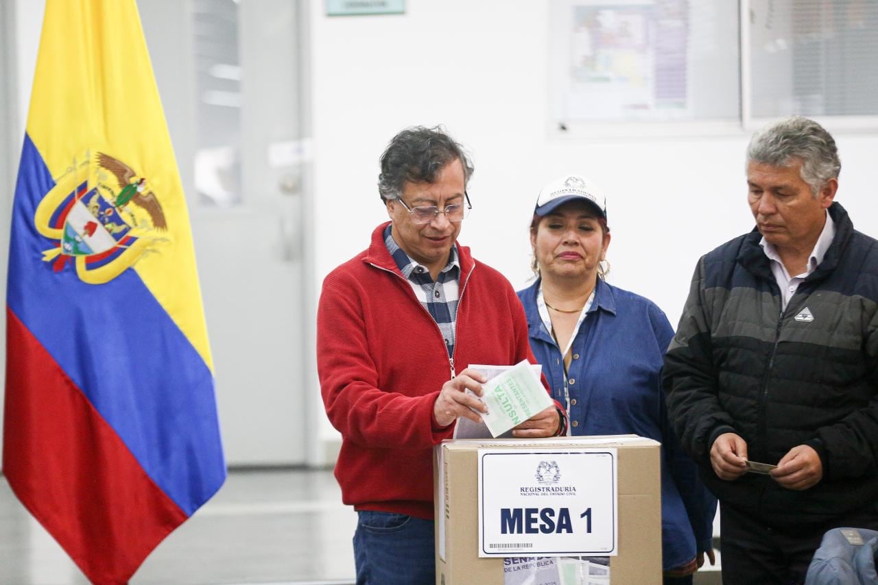 Avanzan las votaciones por la consulta para la eleccion del candidato presidencial del Pacto Histórico en la capital.
