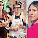 De izquierda a derecha, la modelo Mara Cifuentes, las actrices Isabella Santiago y Endry Cardeño y la periodista Camila Jiménez.