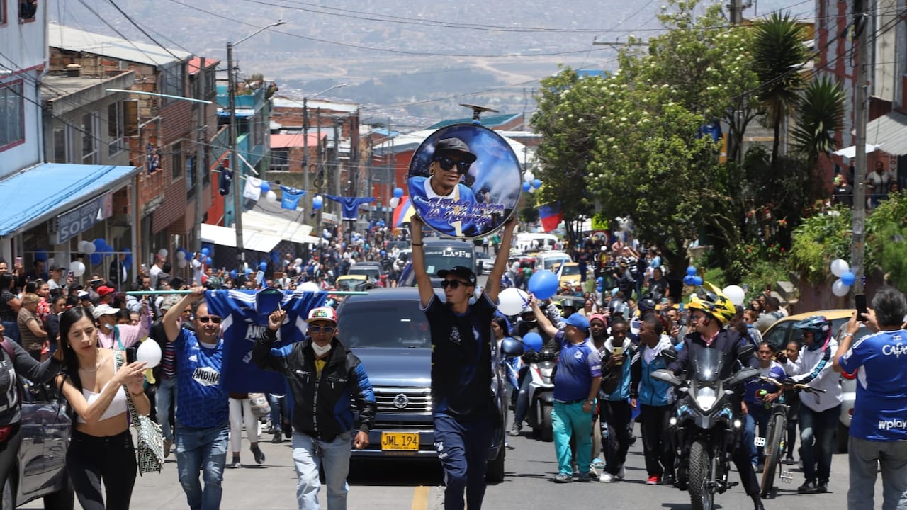 Exequias de Javier Acosta, hincha de Millonarios