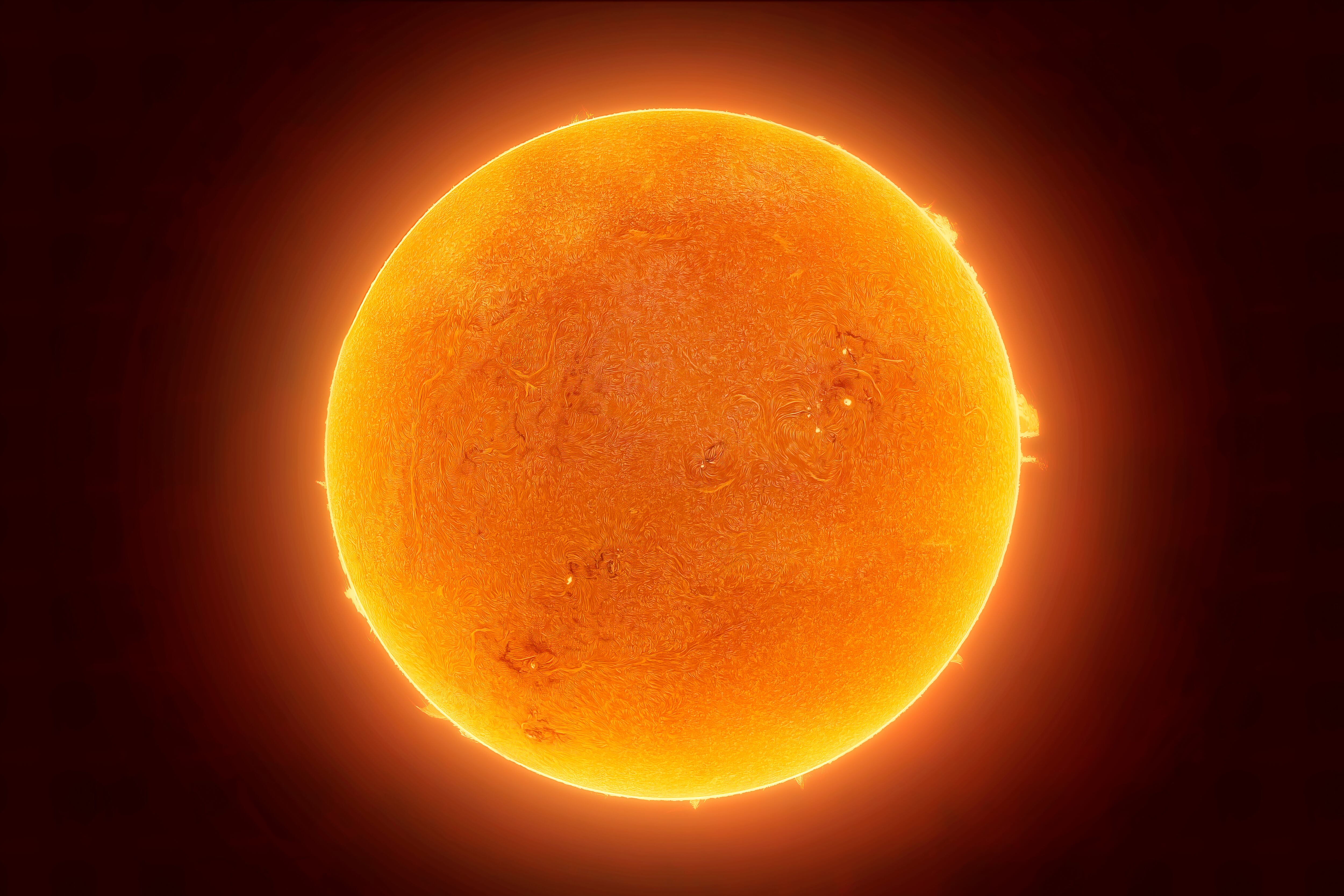 Se analizaron vibraciones internas del Sol (ondas sonoras atrapadas) para inferir condiciones bajo su superficie.