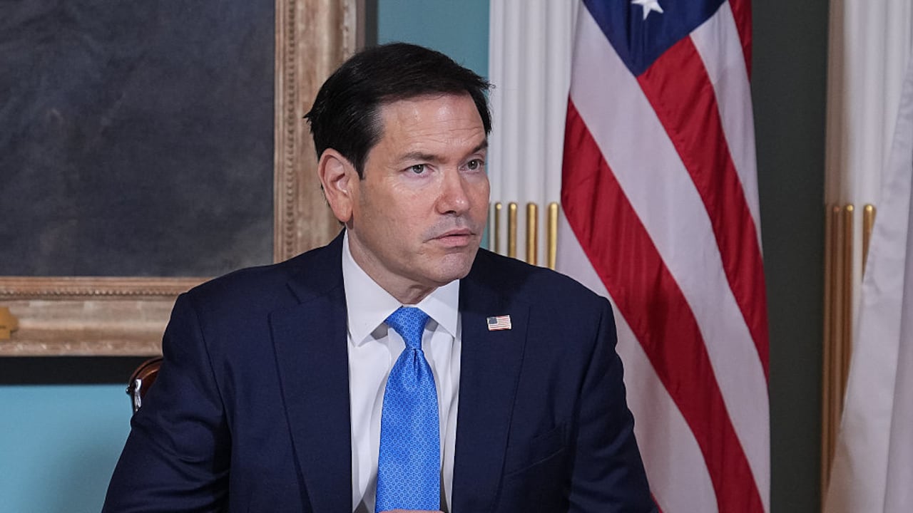 Marco Rubio, Secretario de Estado. (Photo by Mehmet Eser/Anadolu via Getty Images)