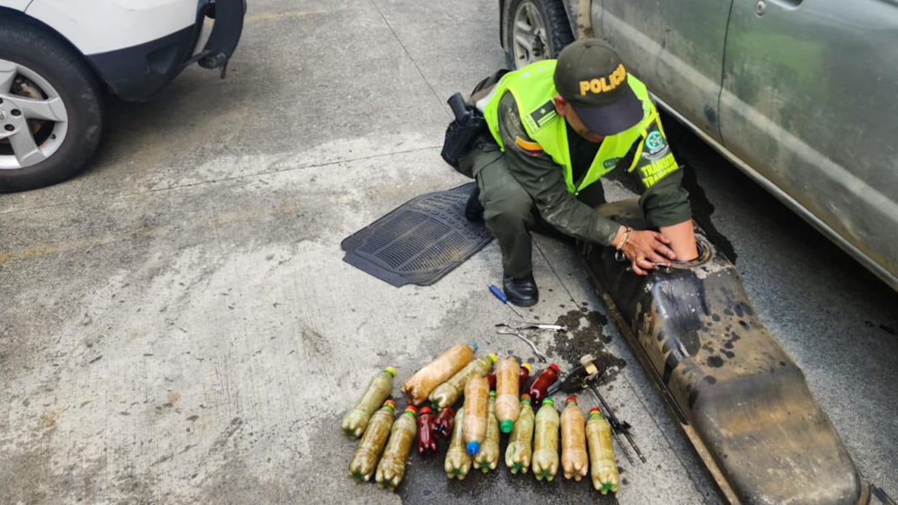 Droga incautada en Medellín