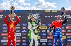 Victoria de Tatiana Calderón en la Nascar Brasil.