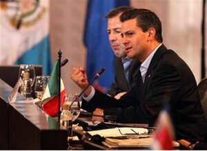 Presidente de México, Enrique Peña Nieto.