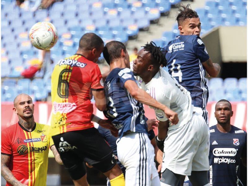 Medellín perdió en su visita a la capital  de Risaralda. Foto: Dimayor.