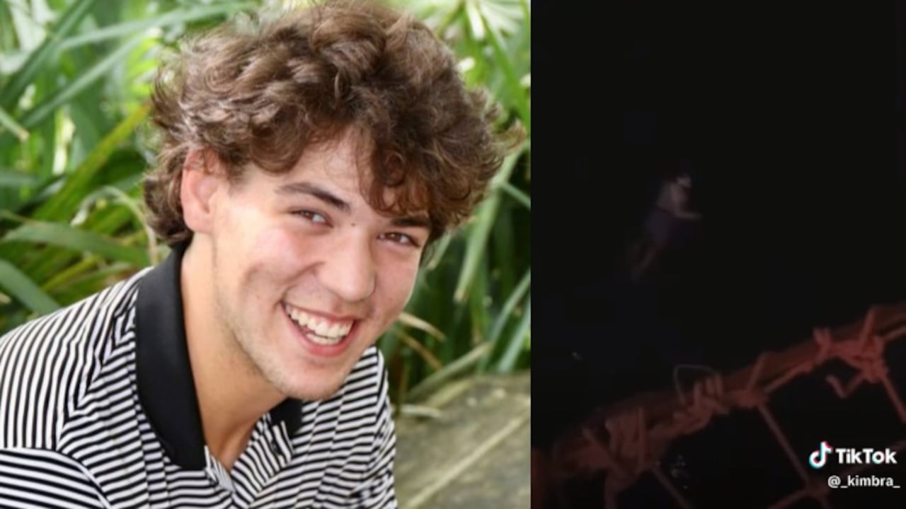 Robbins saltó al agua pero al salir se le vio nadando un poco hasta que se perdió su rastro.