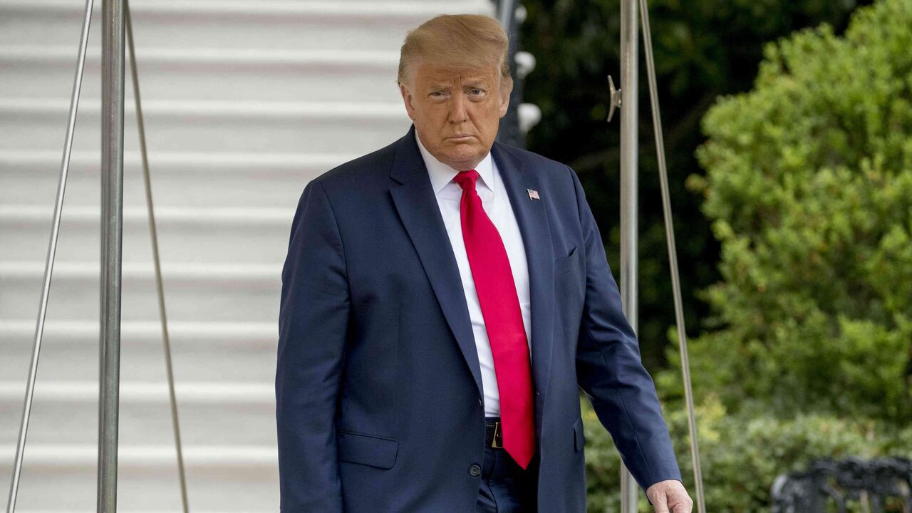 Donald Trump, presidente de Estados Unidos. Foto / AP