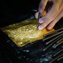 Trabajo, taller con oro, tailandia, asia, sukhothai, bangkok