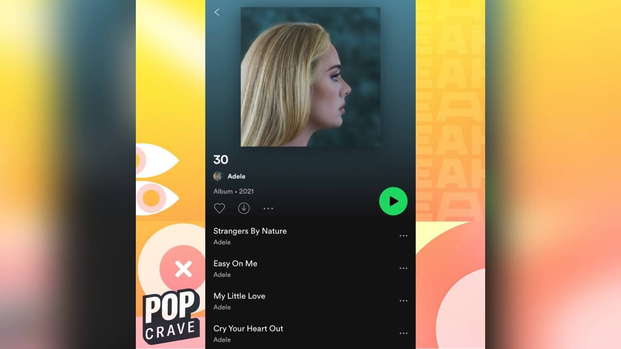 Adele quiere que las personas escuchen su disco en el orden que ella y su equipo de producción lo publicó. Foto Twitter @popcrave.