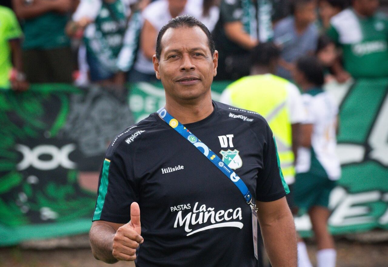 Jhon Alber Ortiz, director técnico del Deportivo Cali Femenino.