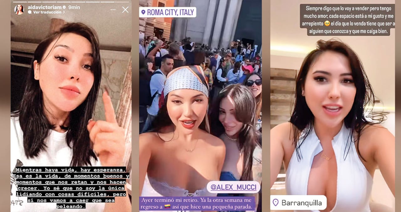 En sus redes sociales, Aida Victoria Merlano lamenta sus problemas financieros.