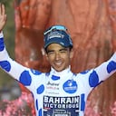 Santiago Buitrago, campeón de la montaña (KOM) en la Vuelta a España 2026