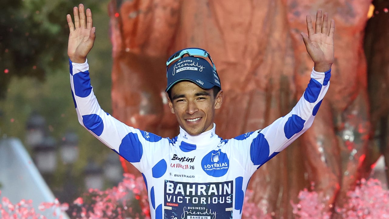 Santiago Buitrago, campeón de la montaña (KOM) en la Vuelta a España 2026