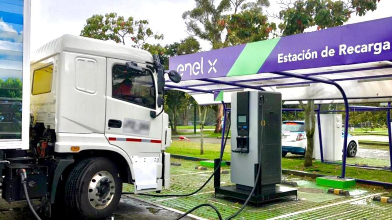 Estación de carga de Enel