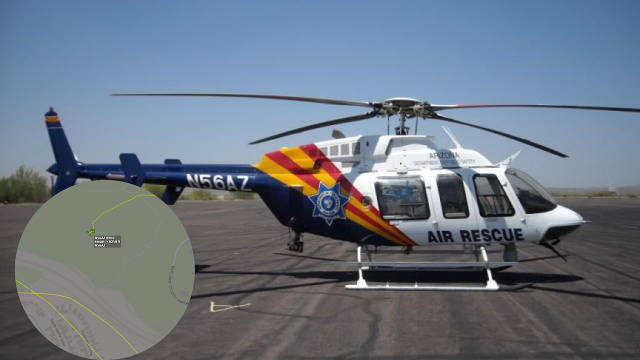 El helicóptero policial se estrelló mientras brindaba apoyo aéreo a un operativo por un tiroteo en Flagstaff.