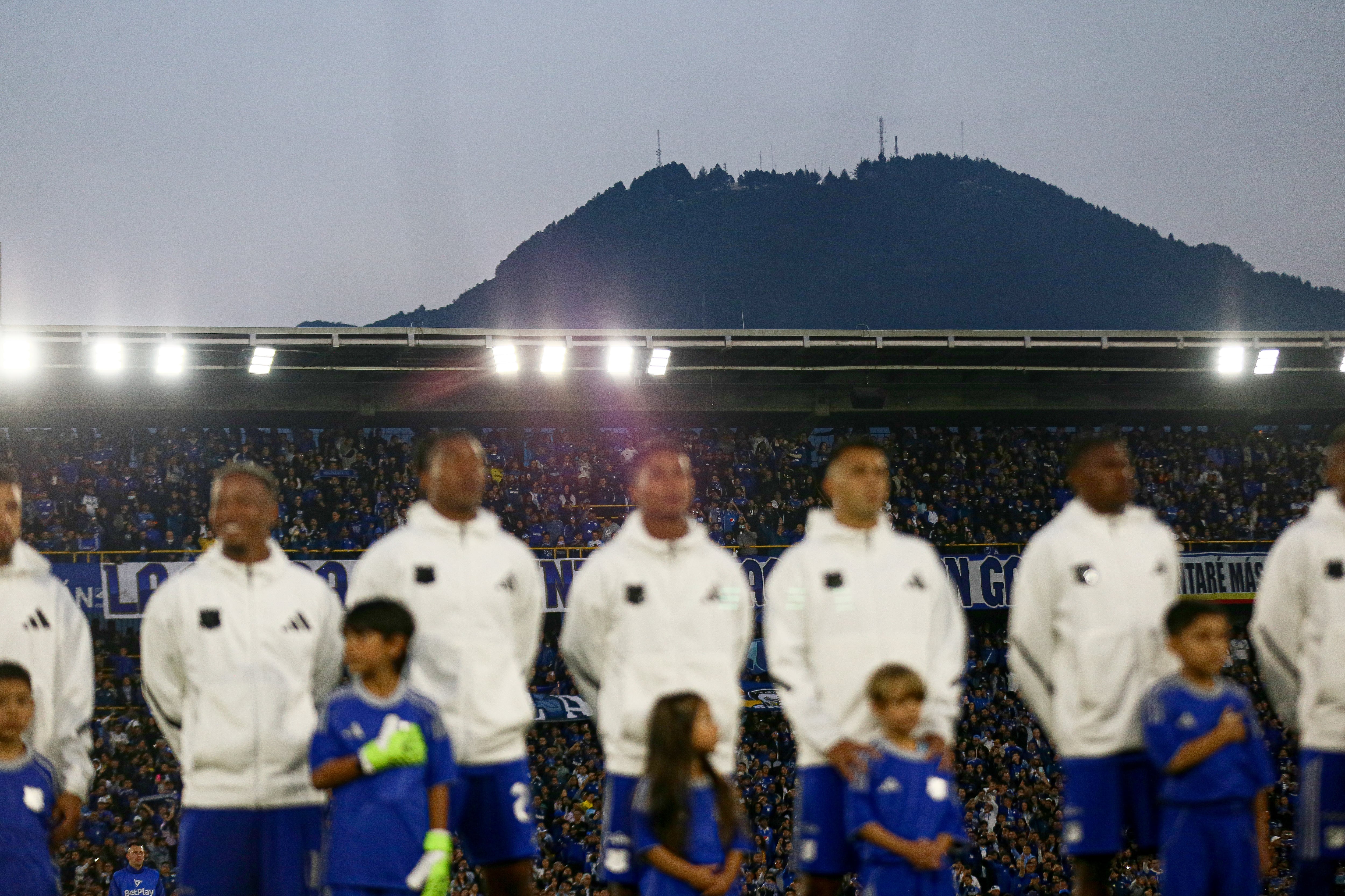 Bogotá. Enero 25 de 2026. Millonarios enfrenta a Junior, por encuentro válido de la Liga BetPlay I 2026 de la fecha 2, en el Estadio Nemecio Camacho El Campin. (Colprensa - Lina Gasca).