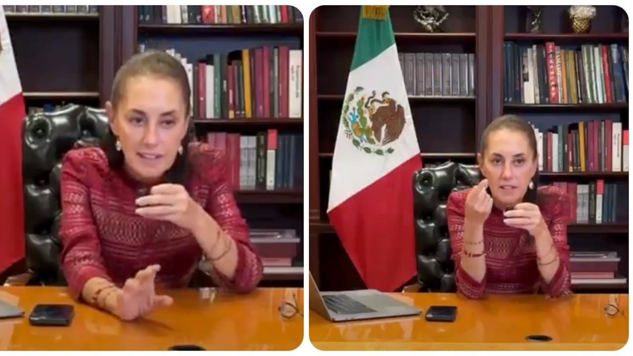 Claudia Sheinbaum, presidenta de México.