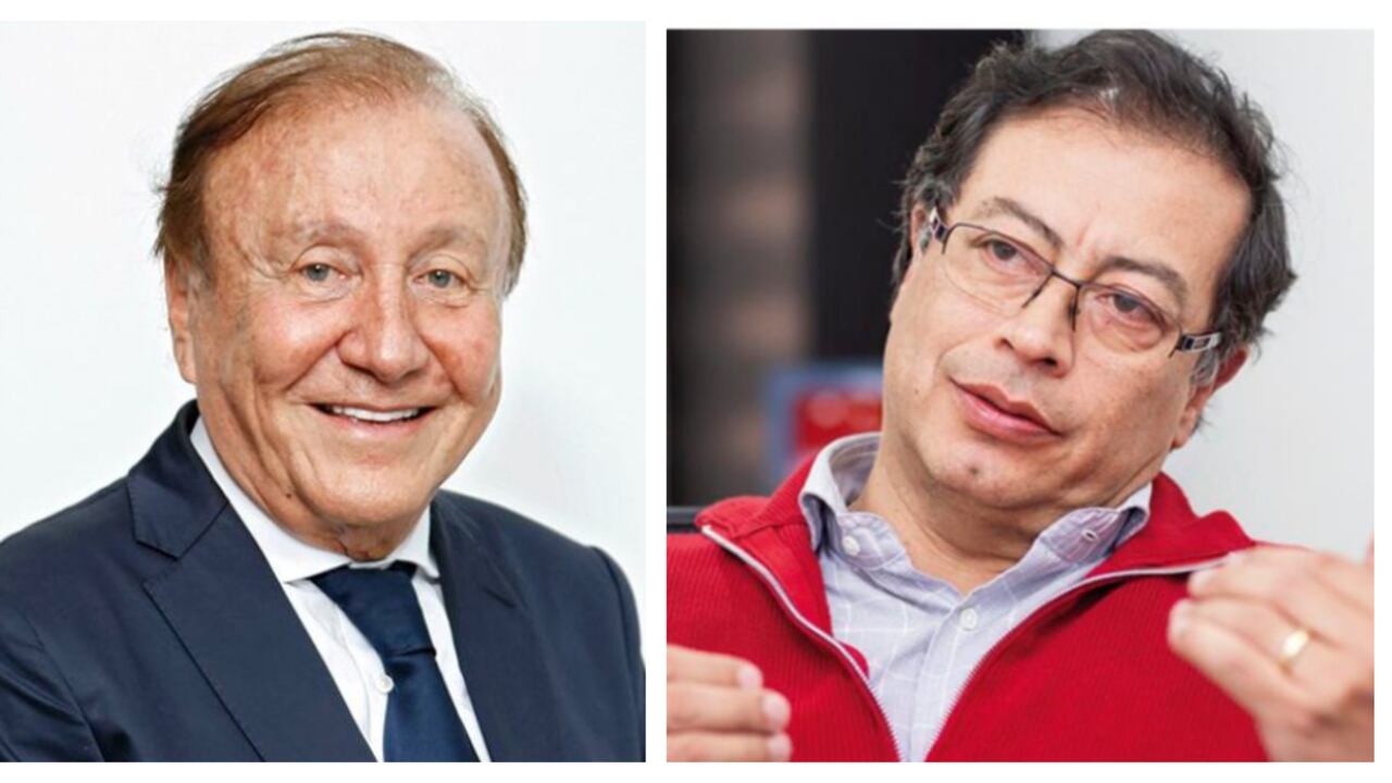 Rodolfo Hernández y Gustavo Petro.