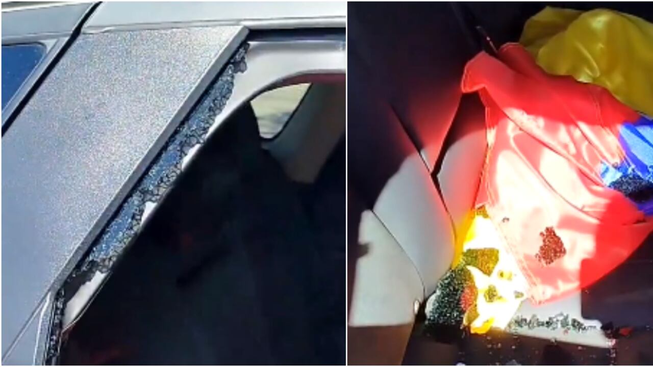 Las imágenes del hurto masivo enn Houston