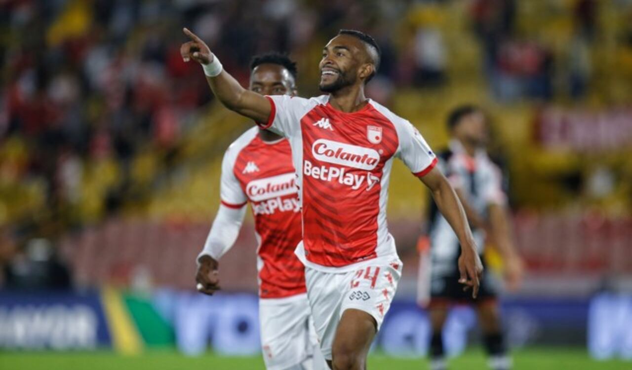 Jersson González, autor de un doblete ante Envigado en Liga Betplay