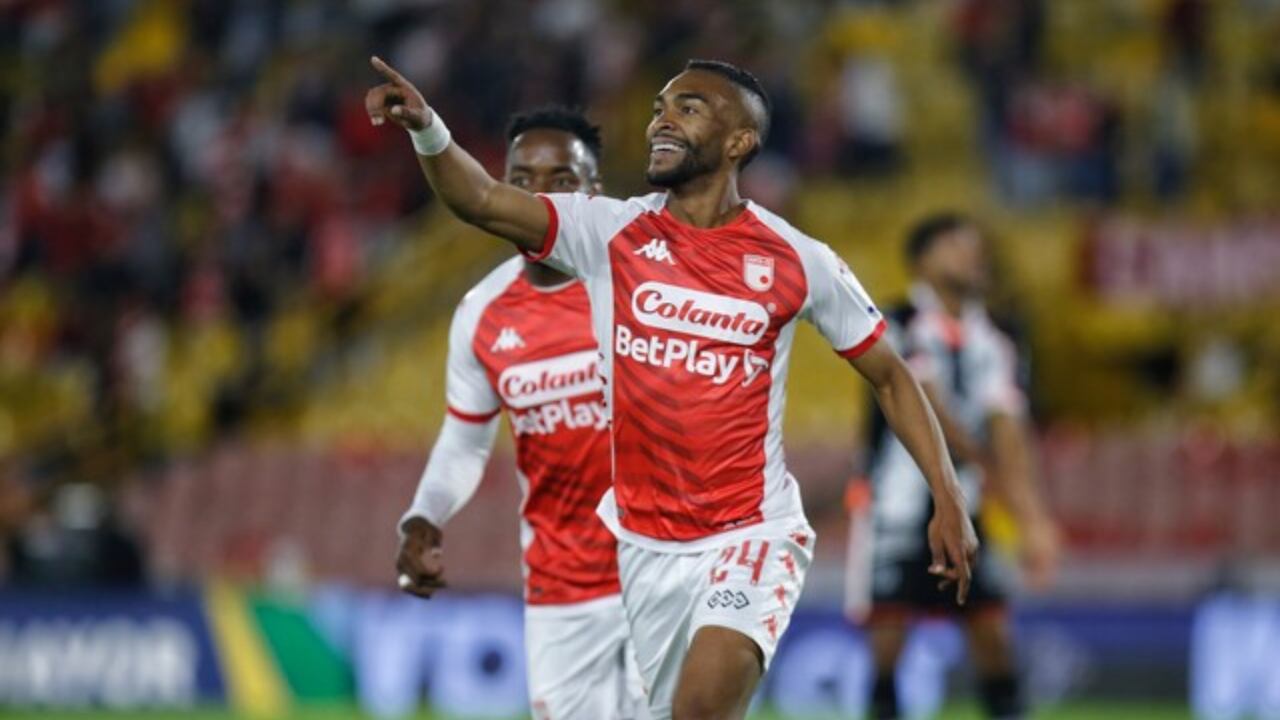 Jersson González, autor de un doblete ante Envigado en Liga Betplay.