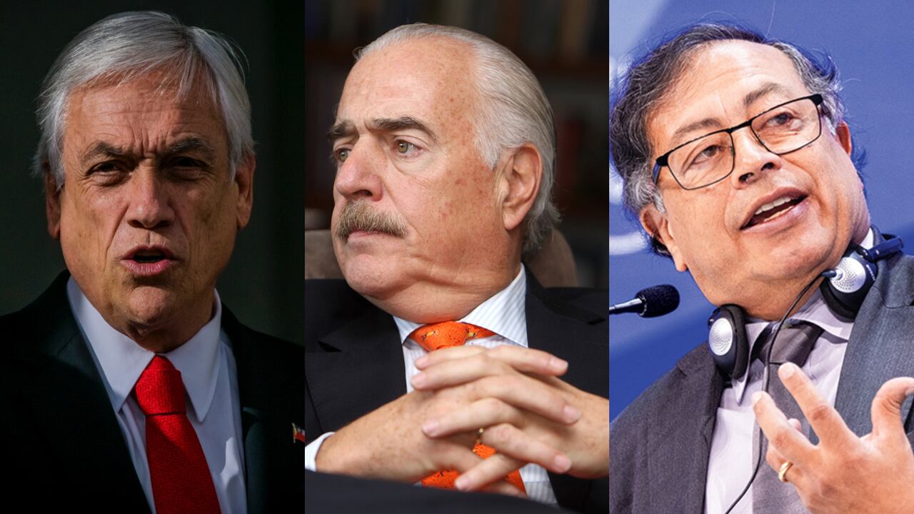 Andrés Pastrana recuerda a Sebastián Piñera.