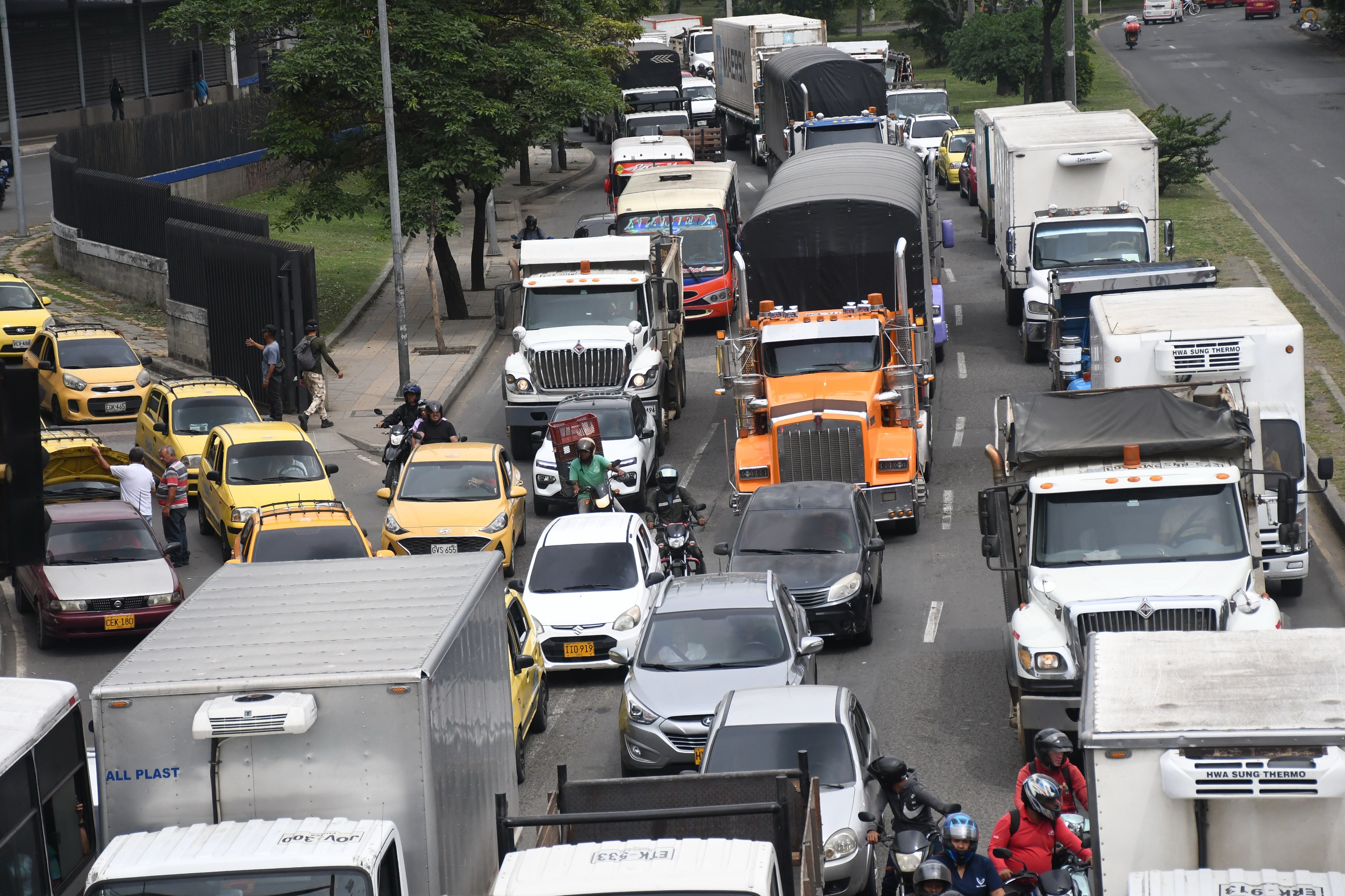 Cali: Movilidad día sin carro, 4 de mayo.  Foto José L Guzmán. EL País