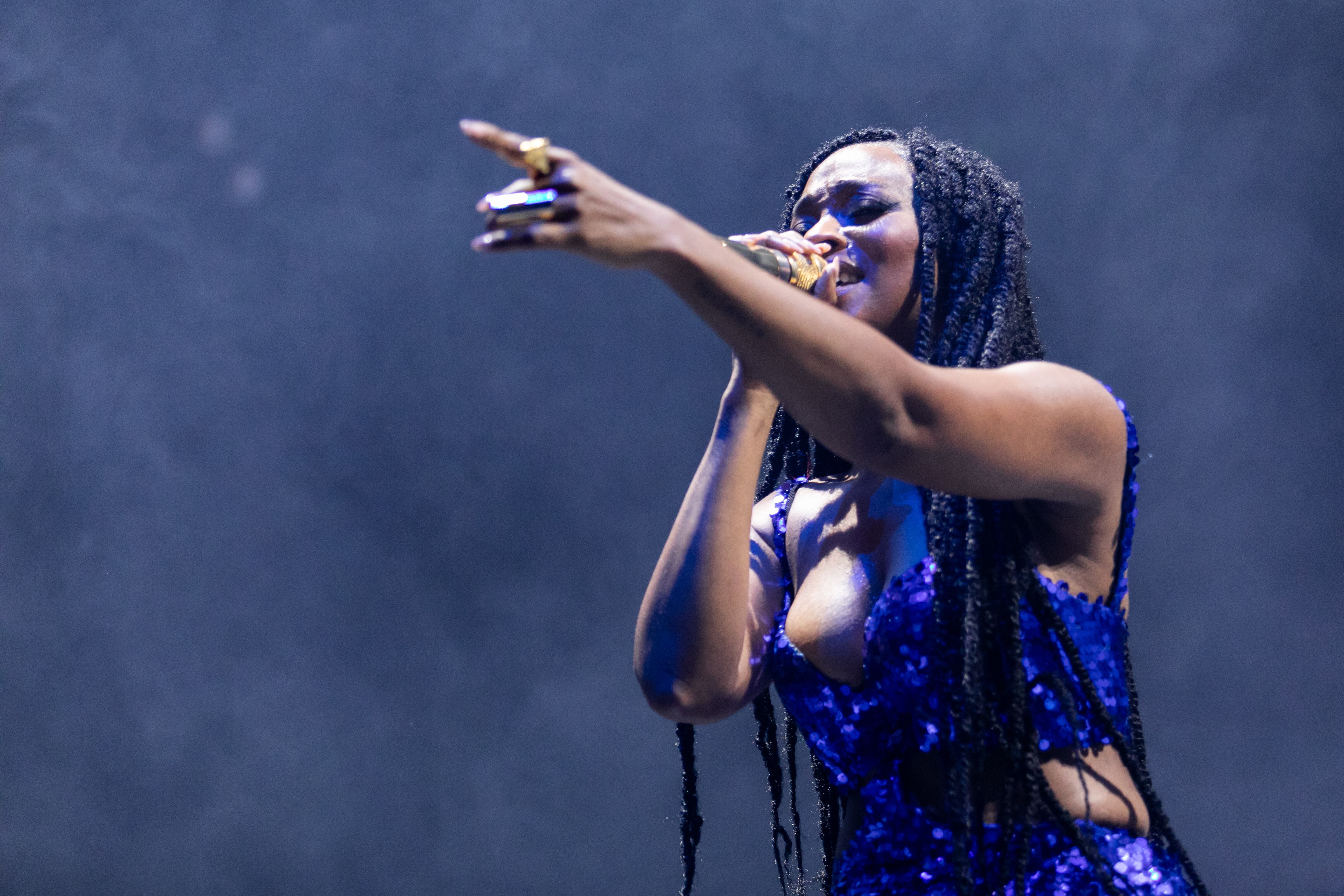 Goyo en el concierto de Alicia Keys en Bogotá el 11 de mayo de 2023