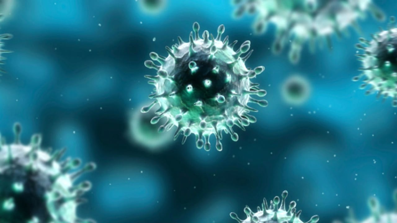 Virus del VIH.