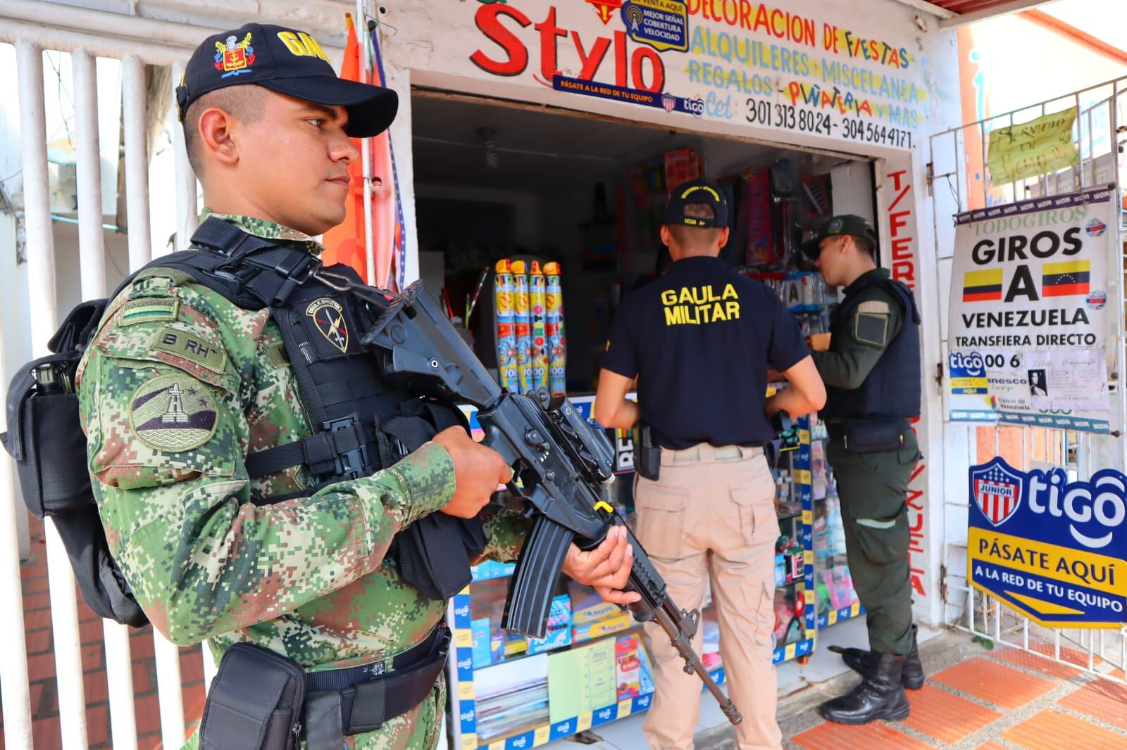 Policía y Ejército realizan campaña contra extorsión