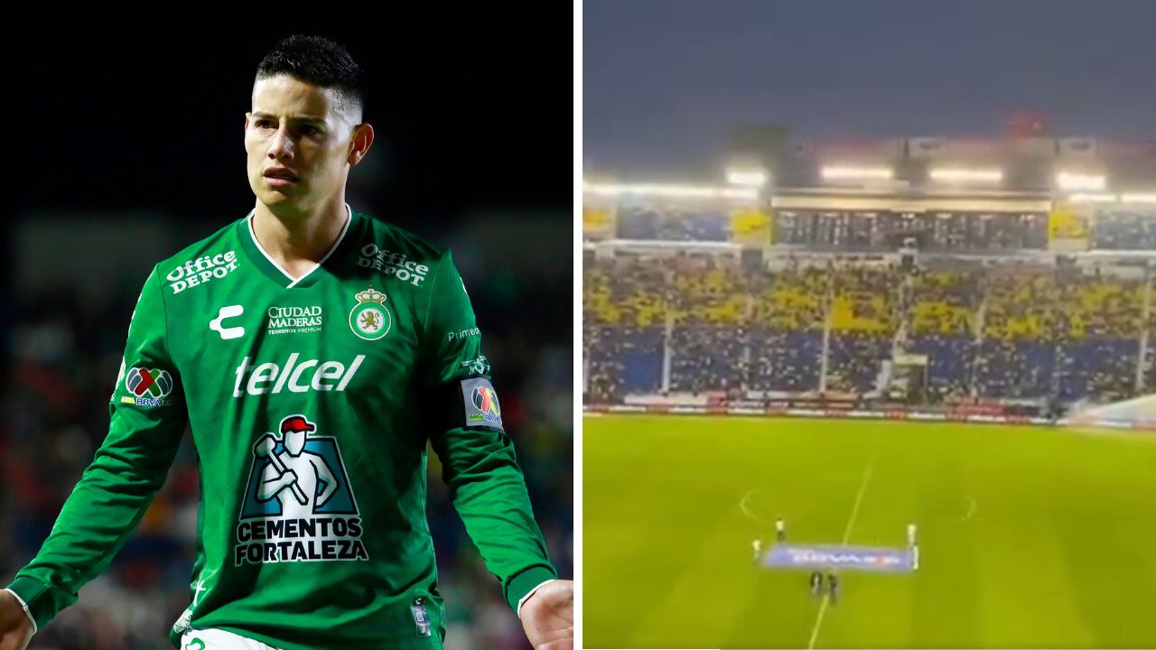 James Rodríguez, abucheado por los hinchas de América.